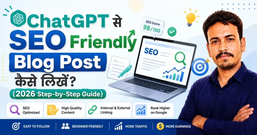 ChatGPT से SEO Friendly Blog Post कैसे लिखें
