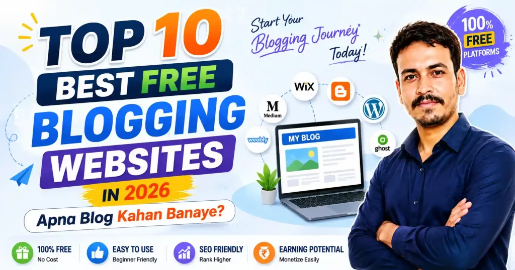 Top 10 Best Free Blogging Websites in 2026